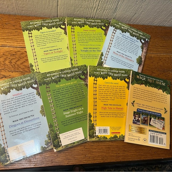 Scholastic Magic Tree House Adventure Collection - Vibrant Covers - Picture 2 of 2